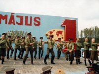 ALBUM 1981 20  1981 május 1.-i  ünnepi felvonulás és műsor - IMI sportpálya