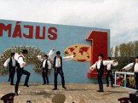 ALBUM 1981 23  1981 május 1.-i  ünnepi felvonulás és műsor - IMI sportpálya