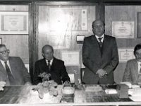 IMI irodaház tárgyaló - dr. Sárosi József, Barffia, Kauffman György, Hortobágyi István  IMI irodaház tárgyaló - dr. Sárosi József, Barffia, Kauffman György, Hortobágyi István